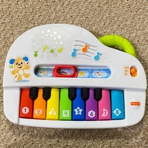 Fisher-price laugh and learn silly sounds light up piano
